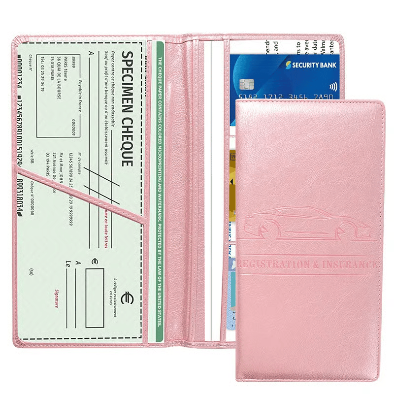 (🎁Last Day 49% OFF)✨Car Registration & Insurance Card Holder