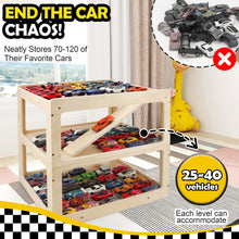 Vitrine für Hot Wheels – Parkhaus-Diorama für Modellautos im Maßstab 1:64