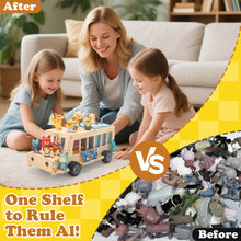 Kompatibel mit Tonies Magnet-Holzregal