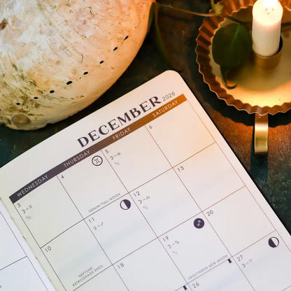 (🎁Last Day 49% OFF)🪐2026 Celestial Journal – Seasonal & Astrological Almanac📖Vegan Leather & Durability Line