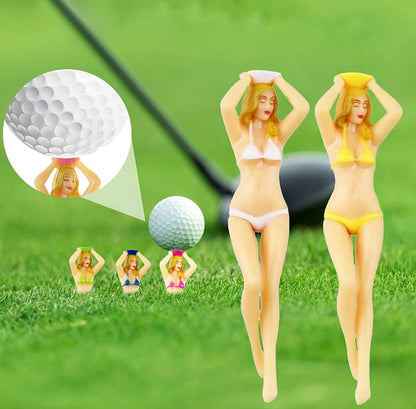 (🎁Last Day 49% OFF)6PCS Funny Golf Tees, Mixed color