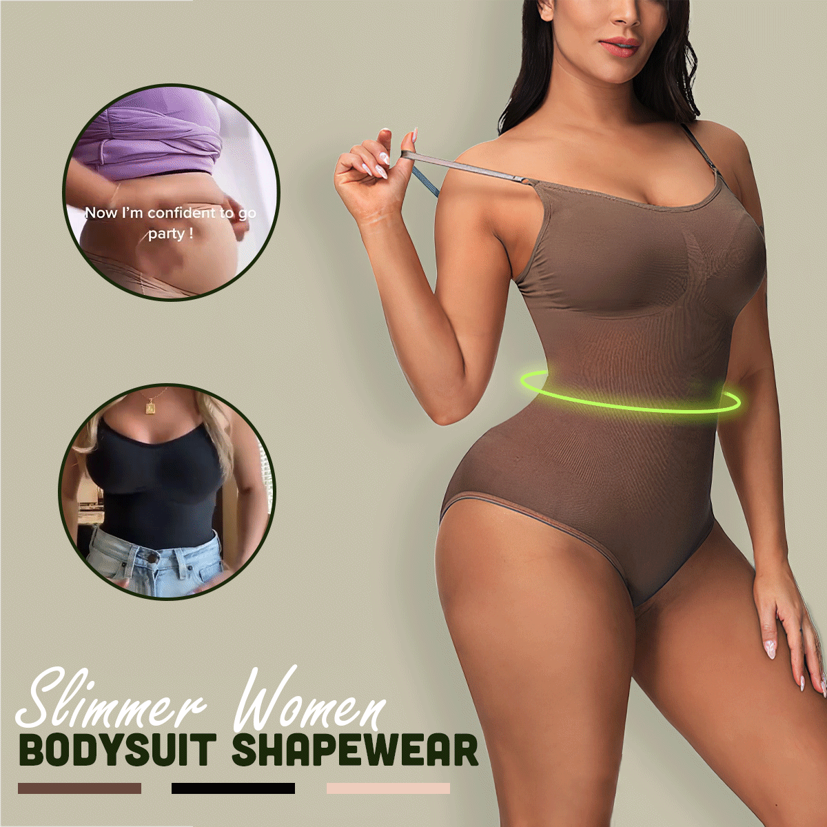 (🎁LAST DAY 49% OFF)🔥2026 BODYSUIT SHAPEWEAR✨BUY 2 GET 1 FREE TODAY🎁