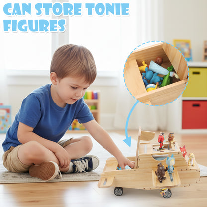 Aufbewahrungsregal für Tonies – fasst 20–50 Figuren, passend für Audioplayer 1 & 2
