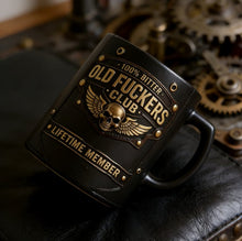 (🎁Last Day 49% OFF)☕ OLD FUCKERS CLUBTM Mug - 100% Bitter, Always Real. Lifetime Member. 😎💀