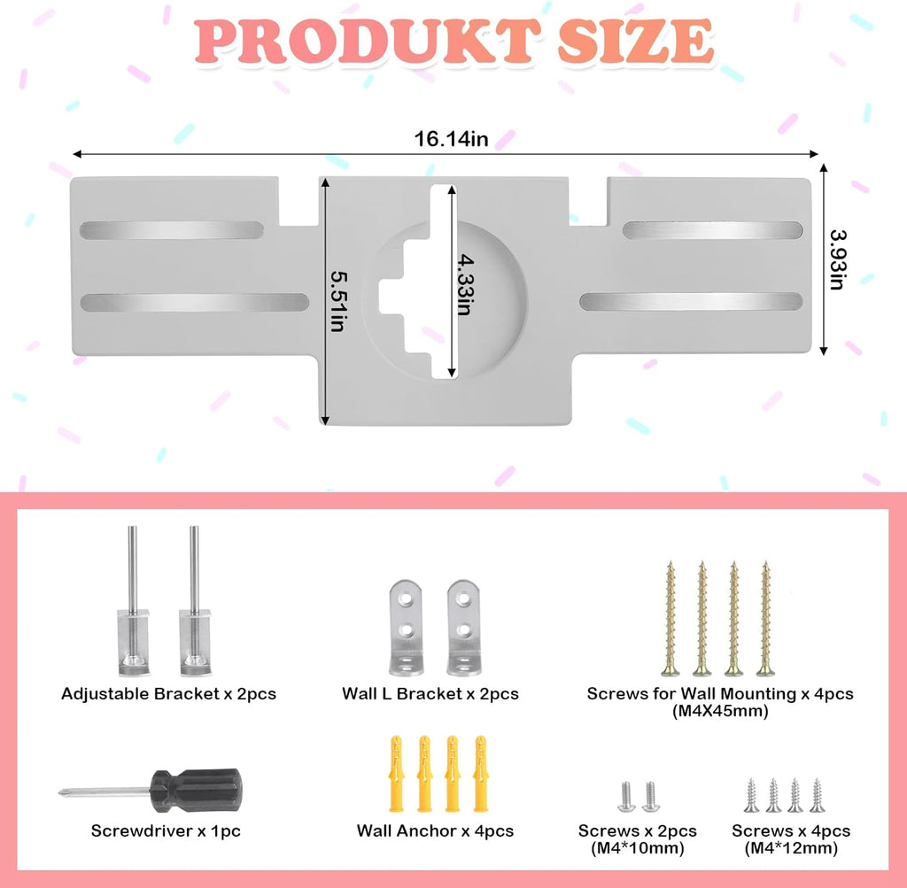 for Tonie Shelf,Tonies Storage for Toniebox 2/1,Tonies Magnetic Wall Shelf for Tonie Figures Characters,Wooden Hanging Shelf for Kids (Grey)