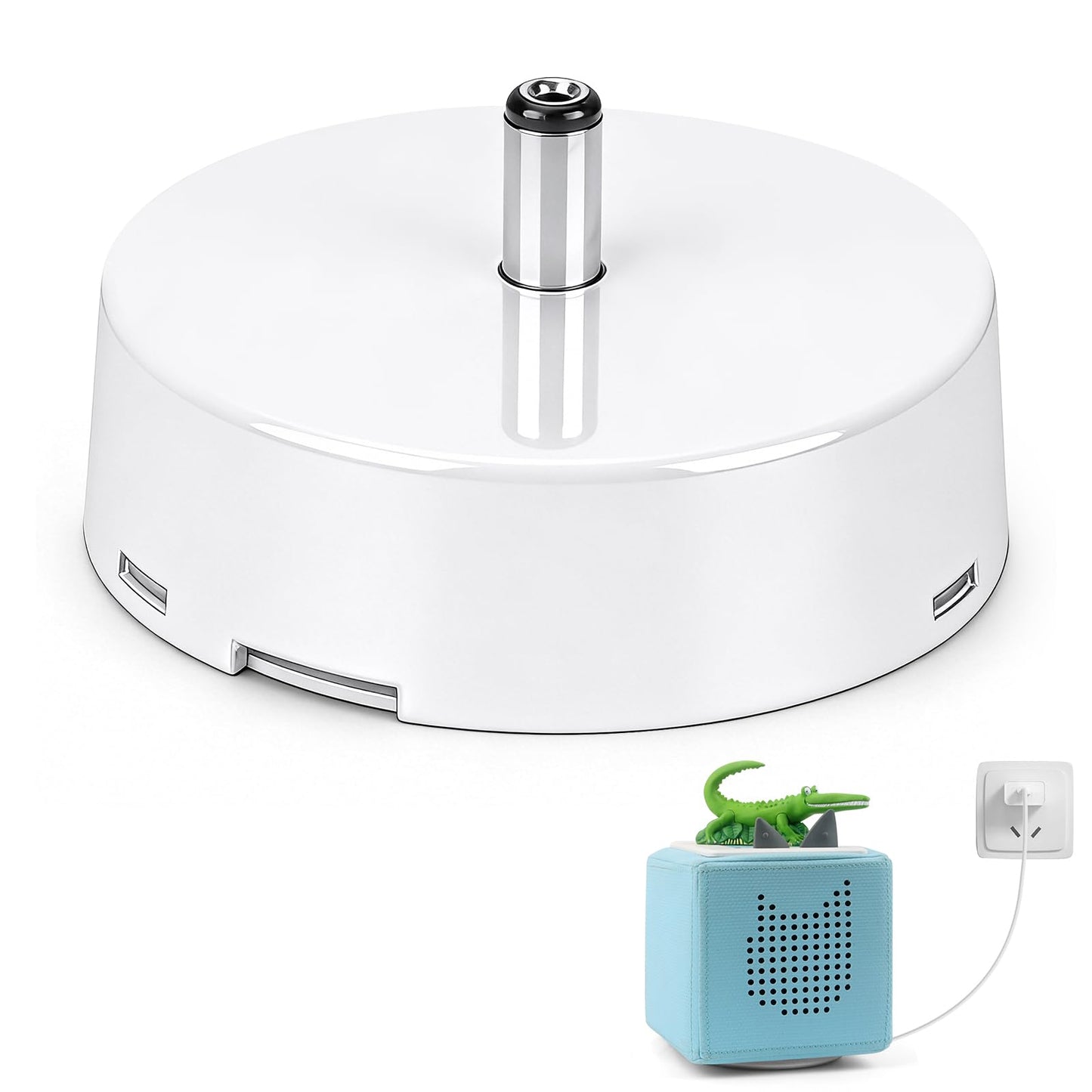 Compatible with Tonies Wireless Charging Base – Converts Original Charger to Drop-and-Charge, Includes USB Cable