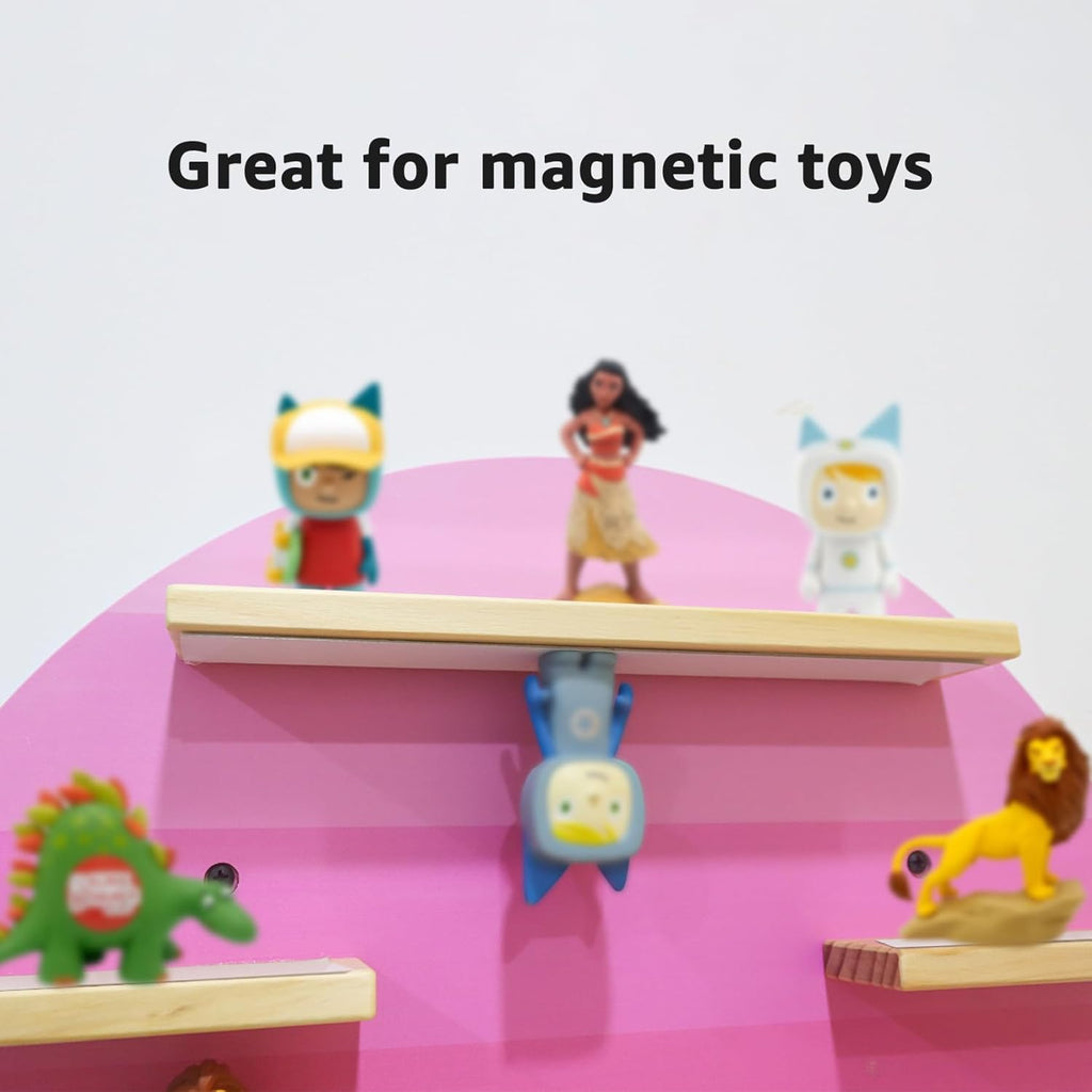 Metal Tape Self Adhesive,Thin Metal Strip,Ferrous Tape for Magnets, Tonies Figures Shelf (Diameter 13mm/3M)