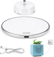 Kompatibel mit Tonies Wireless Charging Base – Verwandelt das Original-Ladegerät in eine Drop-and-Charge-Station, inkl. USB-Kabel