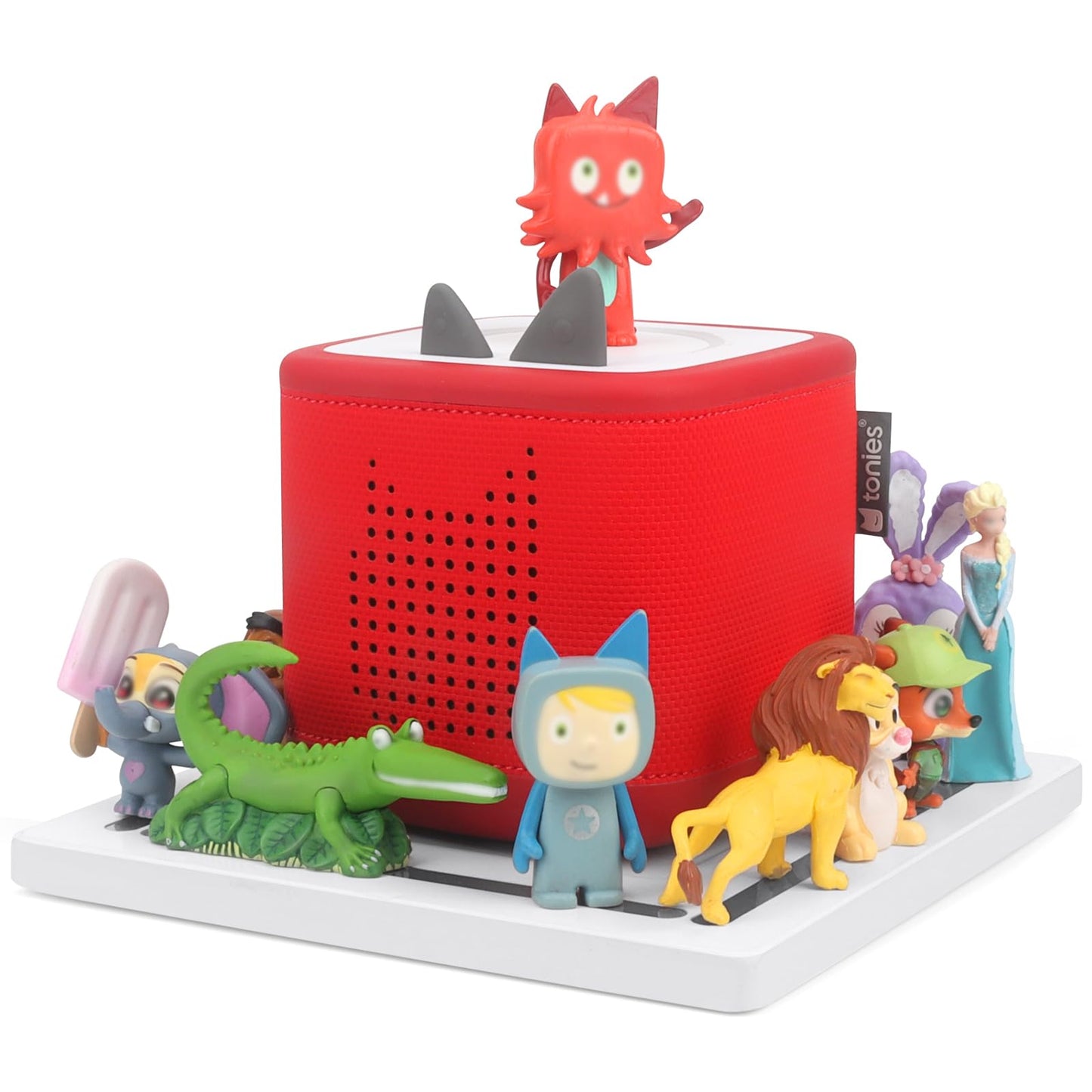 Magnetisches Regal kompatibel mit Tonies – Rosa | Hält 10–30 Figuren, passend für Audio Player 1 & 2