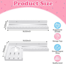 Kompatibel mit Tonies Holz-Eckregal – Wandmontage, fasst 30–40 Figuren