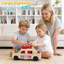 Kompatibel mit Tonies Holz-Magnetregal – Auto, Fasst 20–30 Figuren, Inklusive Gamecontroller-Halterung