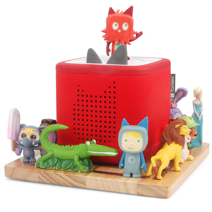 Magnetisches Regal kompatibel mit Tonies – Rosa | Hält 10–30 Figuren, passend für Audio Player 1 & 2