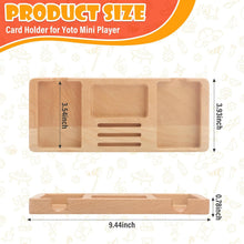 Kartenhalter für Yoto Mini – 5 Fächer für Yoto-Karten