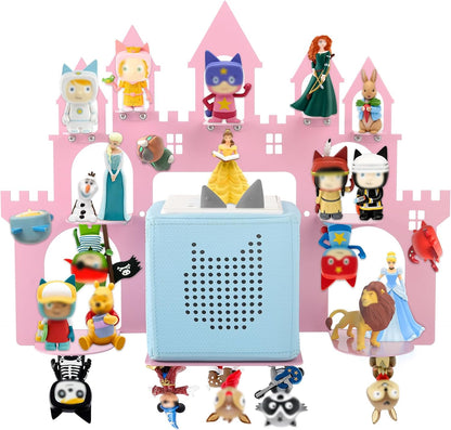 Magnetisches schwebendes Displayregal, kompatibel mit Tonies – Schloss | Wandmontage, passend für Audio-Player 1 & 2