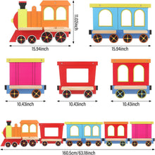 Kompatibel mit Toniebox Holz-Regal – Bunt, Wandmontage, fasst 30–40 Figuren