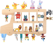 Kompatibel mit Tonies Holz-Busregal – Wandmontage, hält 15–25 Figuren