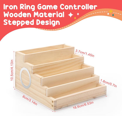 Kompatibel mit Tonies Holz-Organizer – Magnethalter für Game Controller & Spielfiguren