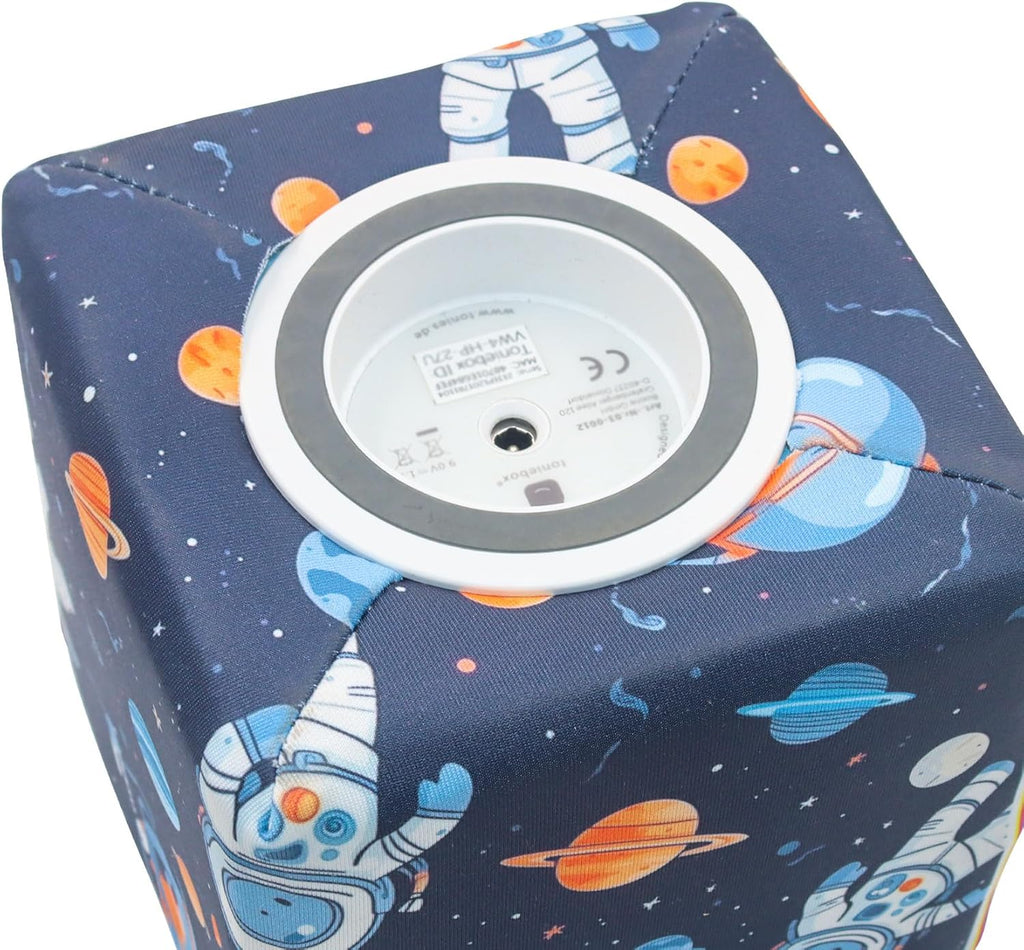 Protective Cover for Toniebox Sleeve,Replaceable Case for Tonies Toniebox,Drop-Proof and Dust-Proof, Gift for Kids,Storage Bag for Tonie Box Tonies Accessories (Starry Sky)