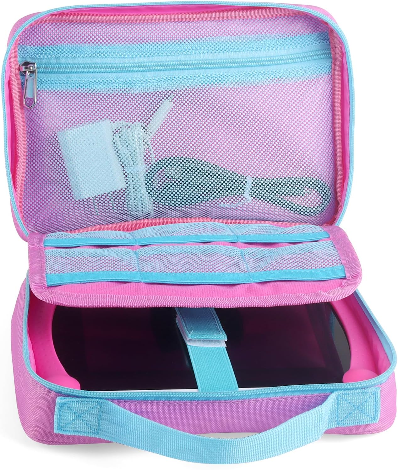 Carrying Case for LeapFrog LeapPad Ultimate Ready, Portable Storage Bag with Handle Compatible With Leap Pad (Green)