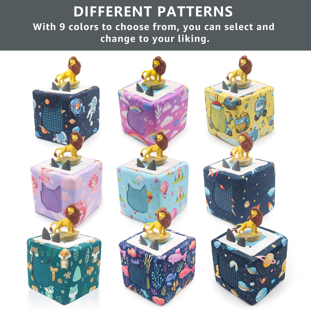 Protective Cover for Toniebox Sleeve,Replaceable Case for Tonies Toniebox,Drop-Proof and Dust-Proof, Gift for Kids,Storage Bag for Tonie Box Tonies Accessories (Starry Sky)