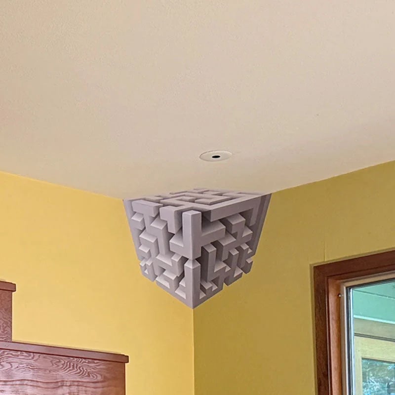 (🎁Last Day 49% OFF)3D Optical Illusion Corner Wall Decal