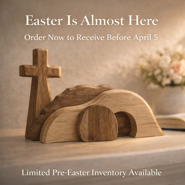 (🎁Last Day 49% OFF)✝️The Wooden Resurrection Cross & Empty Tomb That Reminds Your Family What Easter Is Really About