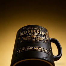 (🎁Last Day 49% OFF)☕ OLD FUCKERS CLUBTM Mug - 100% Bitter, Always Real. Lifetime Member. 😎💀